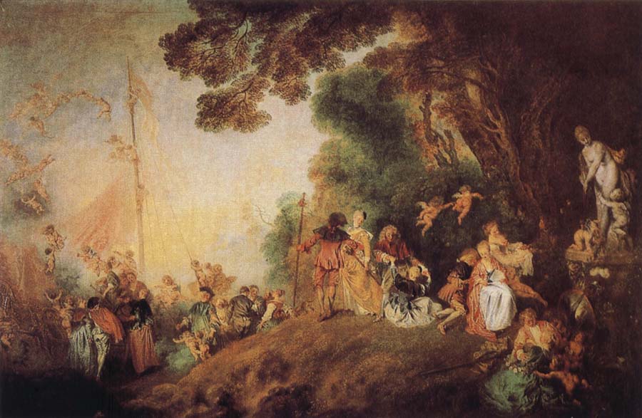 Jean-Antoine Watteau Pilgrimage to Cythera